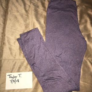 Lularoe OS leggings EUC